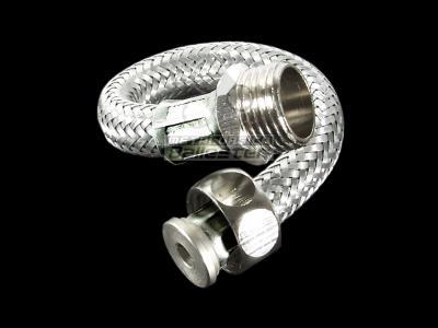 Flexibles c/malla Inoxidable c/macho giratorio (x 10 Unidades)