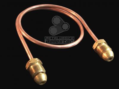 Flexible cobre para gas x 10 Unidades