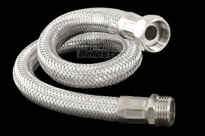 Flexibles c/malla Inoxidable p/agua paso 1/2 x 10 Unidades