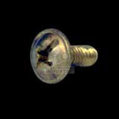 Tornillo de bronce M4 x 10 cabeza redonda Tornillo de bronce M4 x 10 cabeza redonda