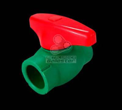 Llave esferica termofusion sin rosca